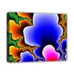 Fractal Background Pattern Color Canvas 10  x 8 