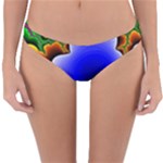 Fractal Background Pattern Color Reversible Hipster Bikini Bottoms