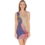 Fabric Textile Abstract Pattern Bodycon Dress