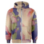 Fabric Textile Abstract Pattern Men s Zipper Hoodie