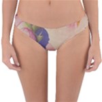 Fabric Textile Abstract Pattern Reversible Hipster Bikini Bottoms