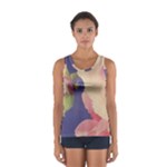 Fabric Textile Abstract Pattern Sport Tank Top 