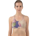 Fabric Textile Abstract Pattern Back Web Sports Bra