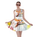Exotic Birds of Paradise and Flowers Watercolor Skater Dress View1