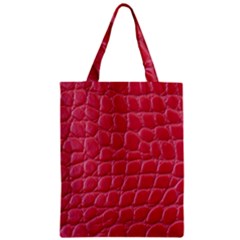 Textile Texture Spotted Fabric Zipper Classic Tote Bag by Celenk