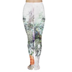 Flowers Bouquet Art Abstract Women s Tights by Celenk