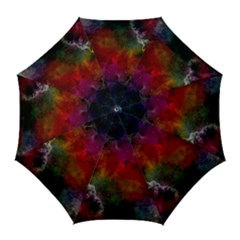Abstract Picture Pattern Galaxy Golf Umbrellas by Celenk