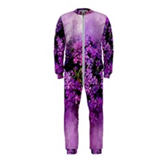 Flowers Spring Art Abstract Nature Onepiece Jumpsuit (kids) by Celenk