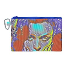 Femm Fatale Canvas Cosmetic Bag (large) by NouveauDesign