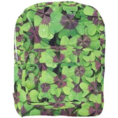 Luck Klee Lucky Clover Vierblattrig Full Print Backpack by Celenk