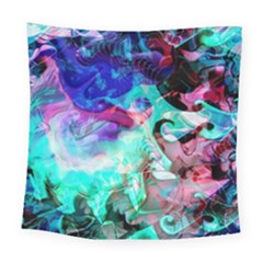 Background Art Abstract Watercolor Square Tapestry (large) by Celenk