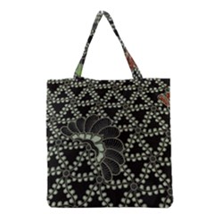 Batik Traditional Heritage Indonesia Grocery Tote Bag by Celenk