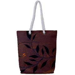 Texture Pattern Background Full Print Rope Handle Tote (small)