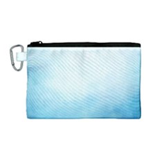 Ombre Canvas Cosmetic Bag (medium) by ValentinaDesign