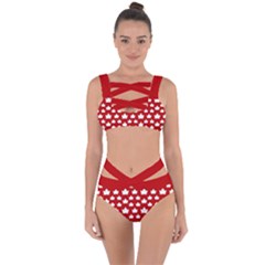 Cute Canada Swimwear Bandaged Up Bikini Set  by CanadaSouvenirs