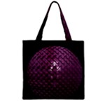Sphere 3d Geometry Math Design Zipper Grocery Tote Bag