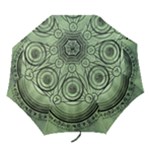 Rune Geometry Sacred Mystic Folding Umbrellas