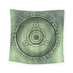 Rune Geometry Sacred Mystic Square Tapestry (small) by Celenk