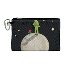 The Little Prince Canvas Cosmetic Bag (medium) by Valentinaart