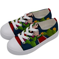 Frida Kahlo Doll Kids  Low Top Canvas Sneakers by Valentinaart