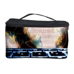 Ransomware Cyber Crime Security Cosmetic Storage Case by Celenk
