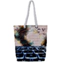 Ransomware Cyber Crime Security Full Print Rope Handle Tote (Small) View1