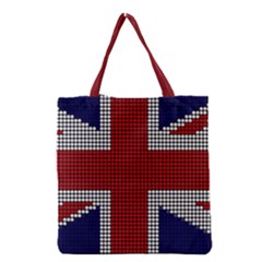 Union Jack Flag British Flag Grocery Tote Bag by Celenk