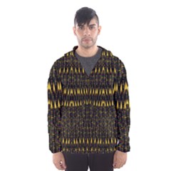 Hot As Candles And Fireworks In The Night Sky Hooded Wind Breaker (men) by pepitasart