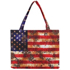 American Flag Usa Symbol National Mini Tote Bag by Celenk