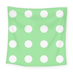 Lime Dot Square Tapestry (large)