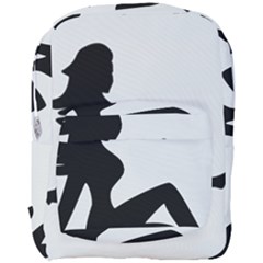 Girls Of Fitness Full Print Backpack by Mariart
