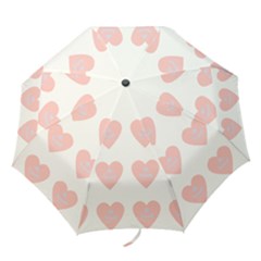 Cupcake White Pink Folding Umbrellas by snowwhitegirl