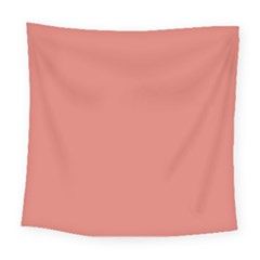 Late Peach Square Tapestry (large)