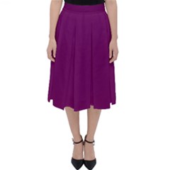 Magenta Ish Purple Folding Skater Skirt by snowwhitegirl