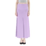 Lilac Morning Full Length Maxi Skirt