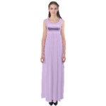 Lilac Morning Empire Waist Maxi Dress