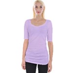Lilac Morning Wide Neckline Tee