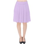 Lilac Morning Velvet High Waist Skirt
