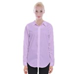 Lilac Morning Womens Long Sleeve Shirt