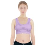 Lilac Morning Sports Bra With Pocket