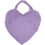 Lilac Morning Giant Heart Shaped Tote