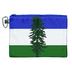 Flag Of Cascadia Canvas Cosmetic Bag (xl) by abbeyz71