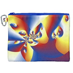 Mandelbrot Math Fractal Pattern Canvas Cosmetic Bag (xxl) by Nexatart