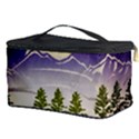 Background Christmas Snow Figure Cosmetic Storage Case View3