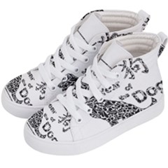Year Of The Dog - Chinese New Year Kid s Hi-top Skate Sneakers by Valentinaart