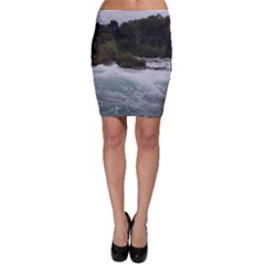 Sightseeing At Niagara Falls Bodycon Skirt by canvasngiftshop