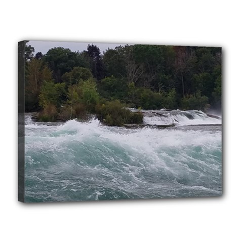 Sightseeing At Niagara Falls Canvas 16  X 12  by canvasngiftshop