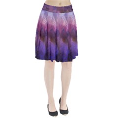 Ultra Violet Dream Girl Pleated Skirt by NouveauDesign