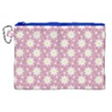 Daisy Dots Pink Canvas Cosmetic Bag (XL) View1