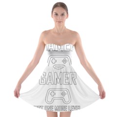 Gamer Strapless Bra Top Dress by Valentinaart